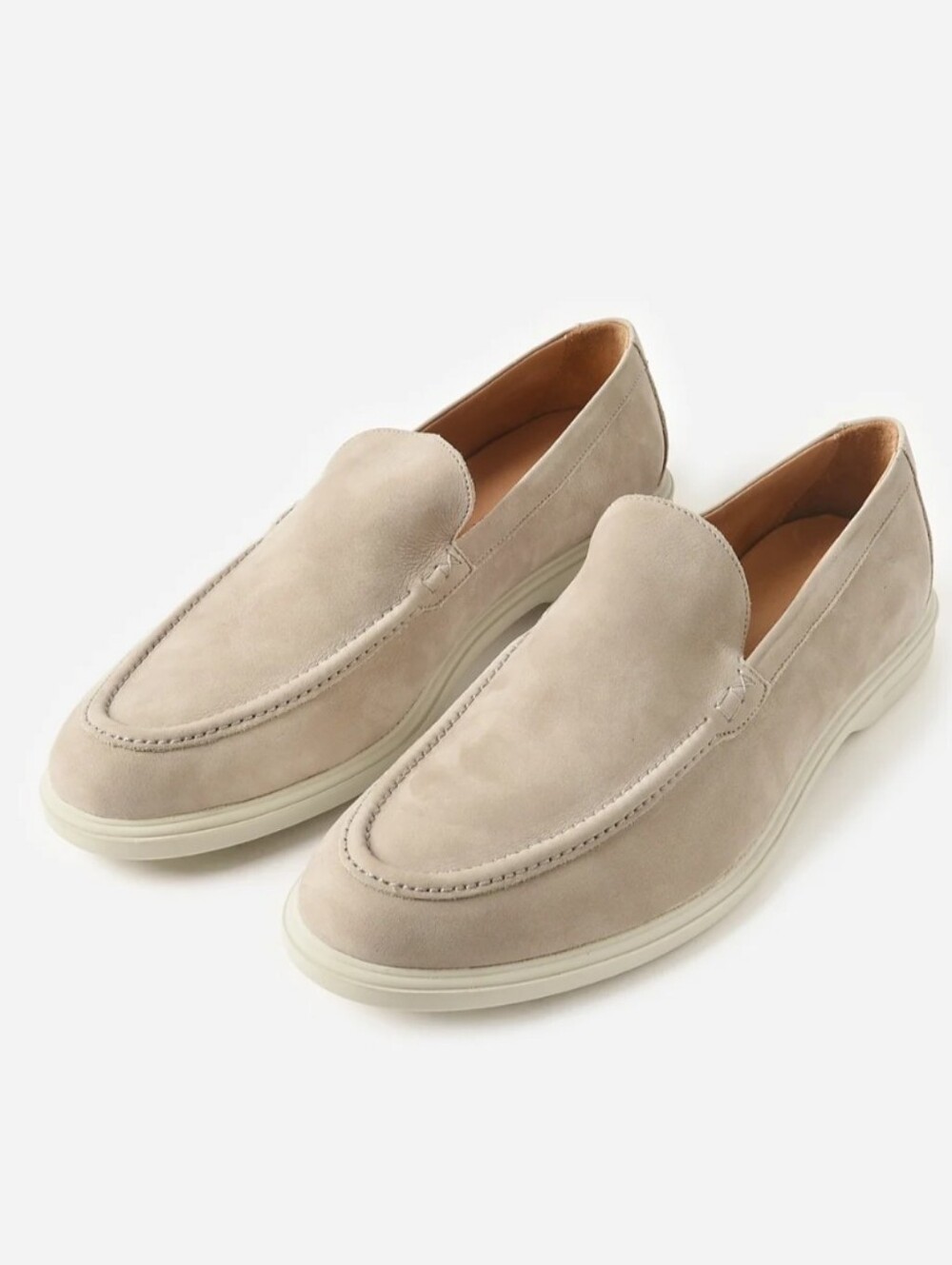 Peter Millar Excursionist Nubuck Venetian Leather Loafer Size 11